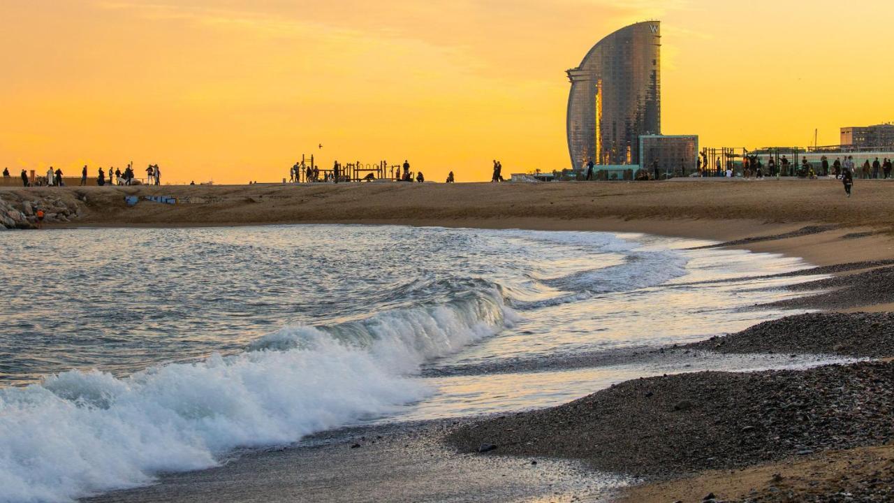 Barceloneta Eco-Friendly Studio -Private Bathroom- Екстер'єр фото